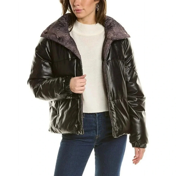 NWT BLANK NYC 2 IN 1 REVERSIBLE JACKET S - Picture 2 of 6